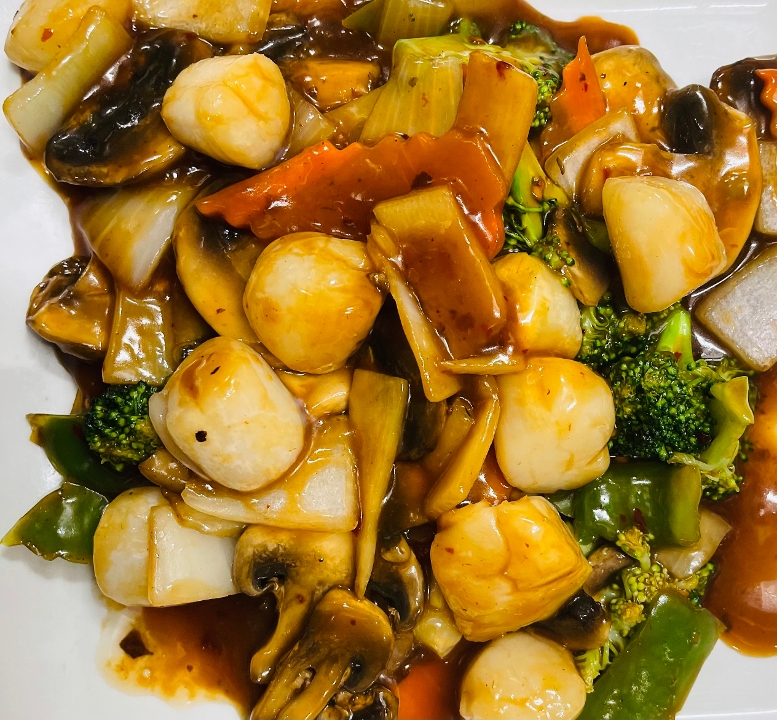 Hunan Scallops🌶️