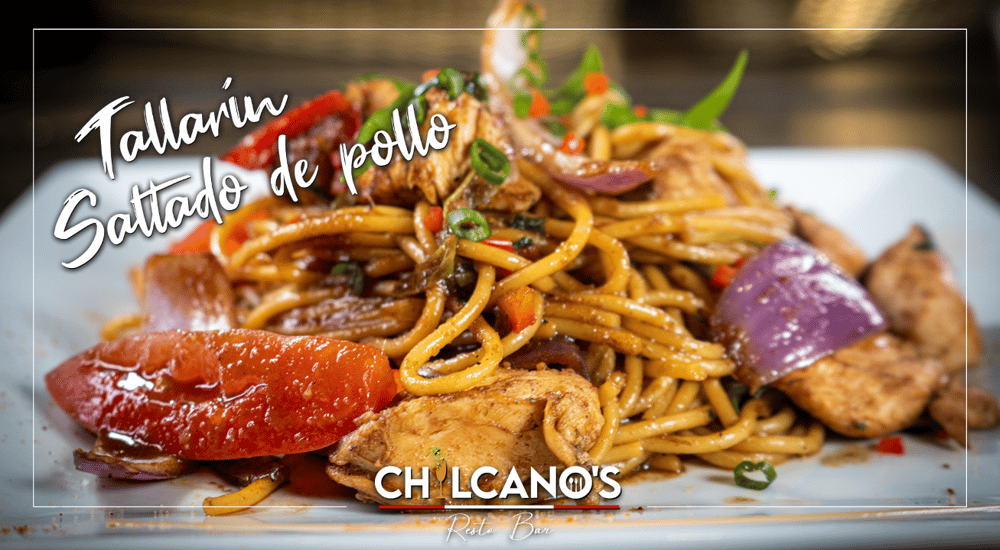 Tallarin Saltado Pollo