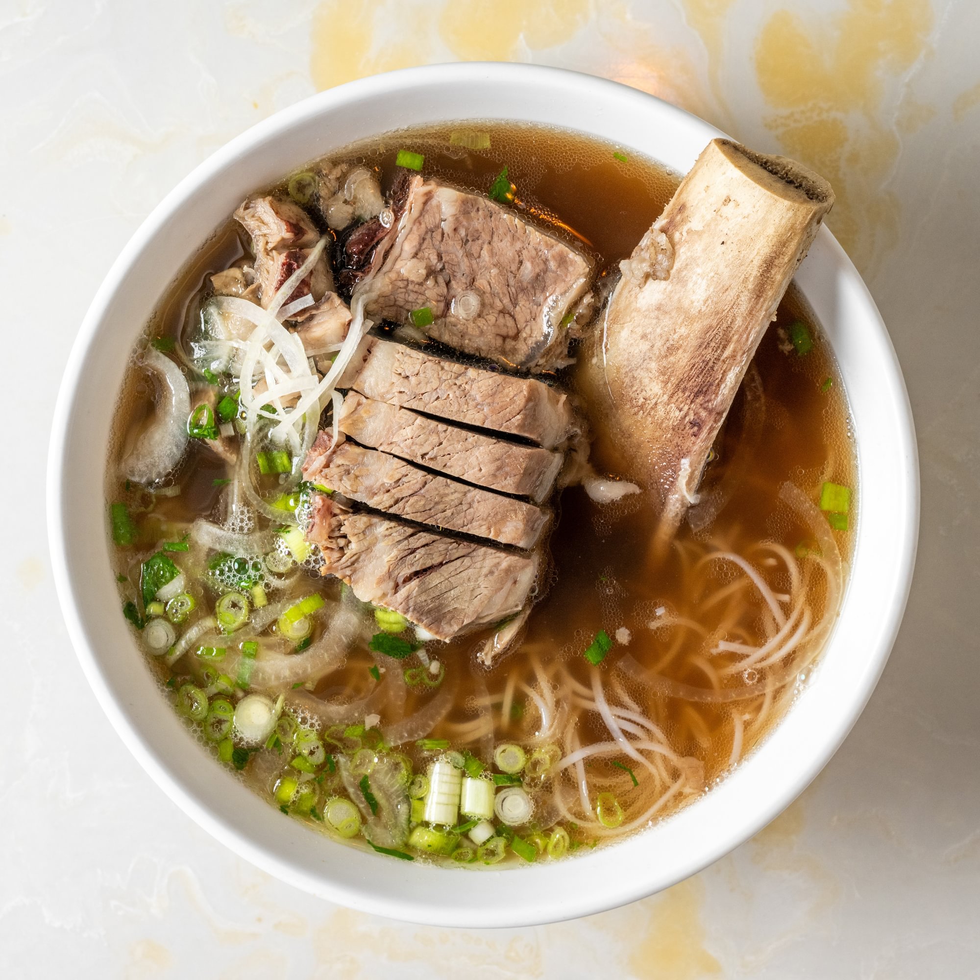 P4. Beef Short Ribs Pho / Phở Sườn Bò