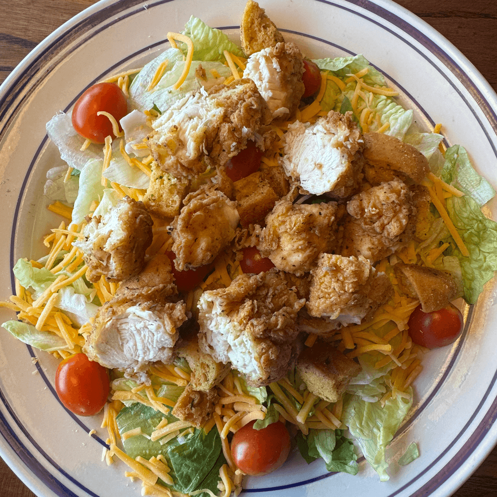 Lunch Fried Chicken Salad