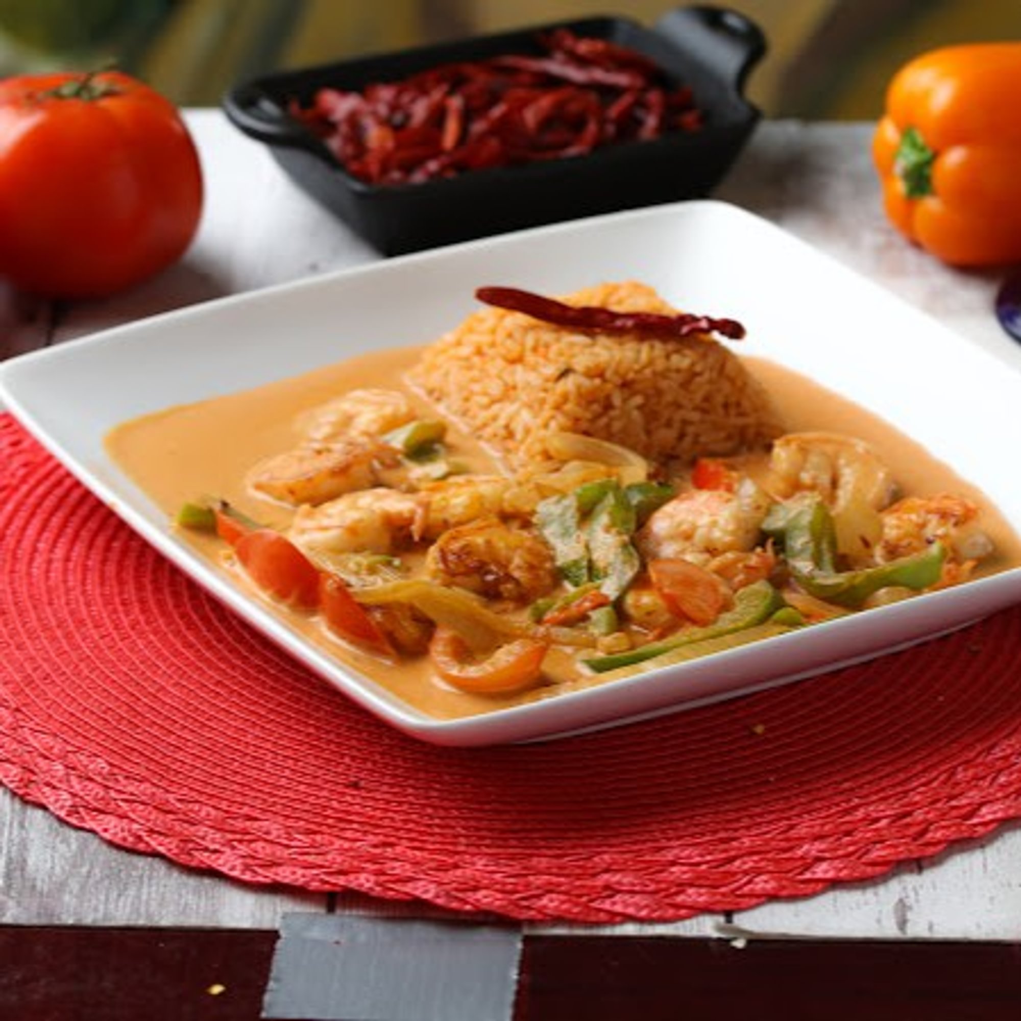 Camarones a la Crema