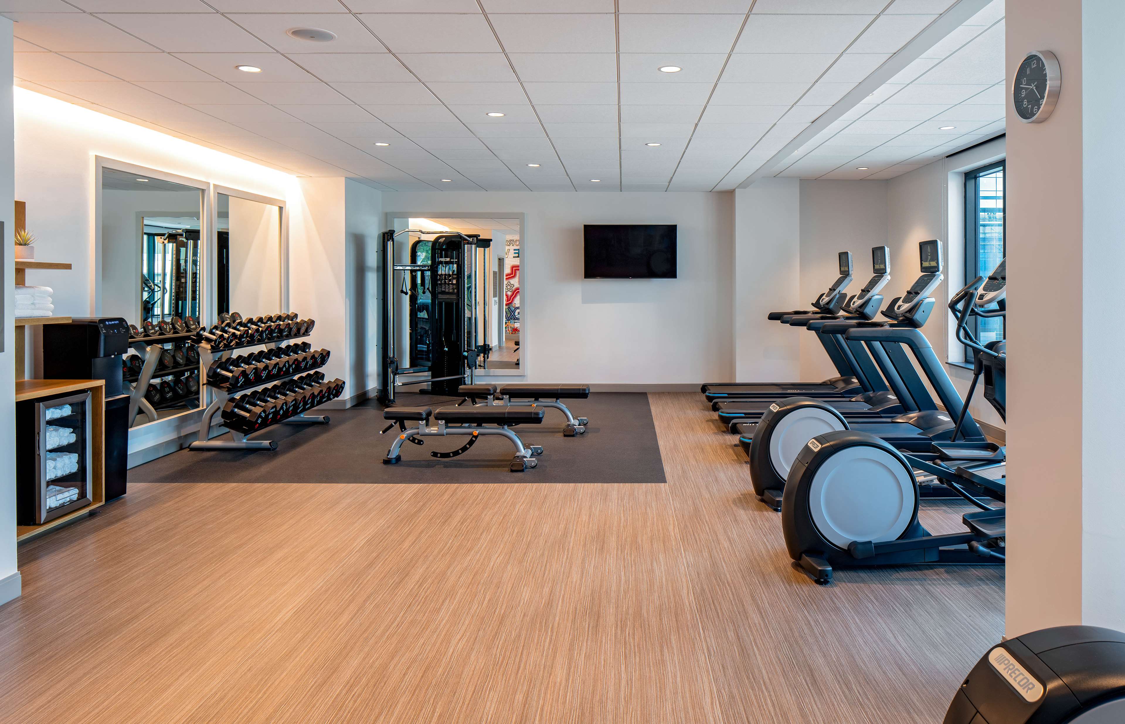 Health club  fitness center  gym