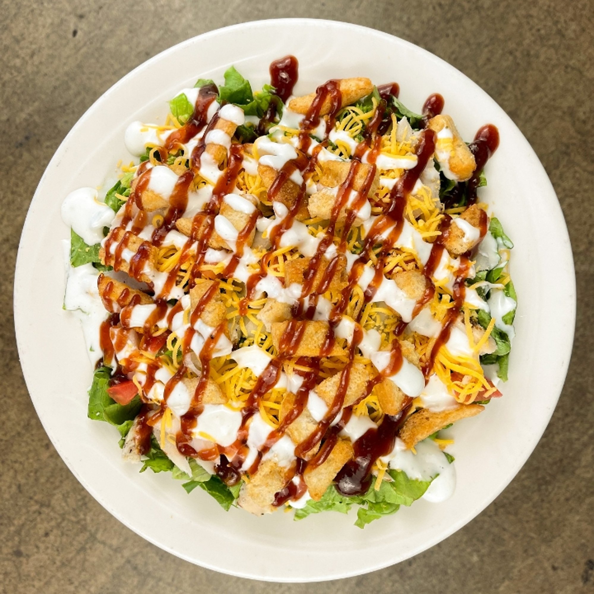 Side BBQ Chicken Salad