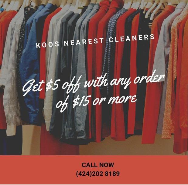 Images Koos Nearest Cleaners, Laundry and Alterations
