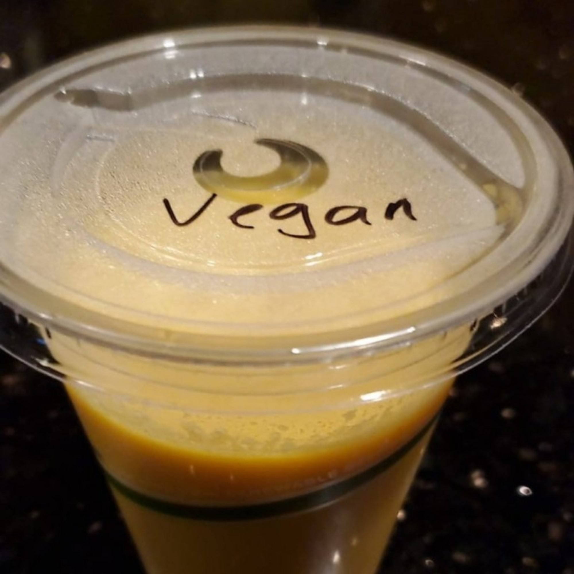 Vegan mango lassi