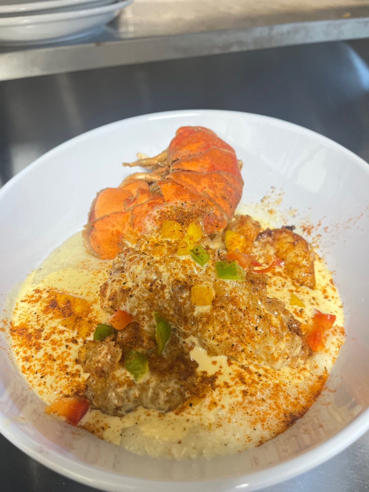 Seafood Lobster & Grits