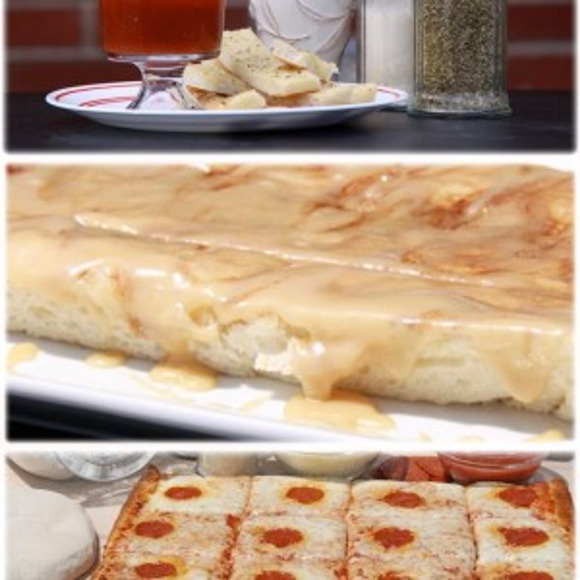 12 Cuts, 6 Breadsticks & 4 Sticky Sticks