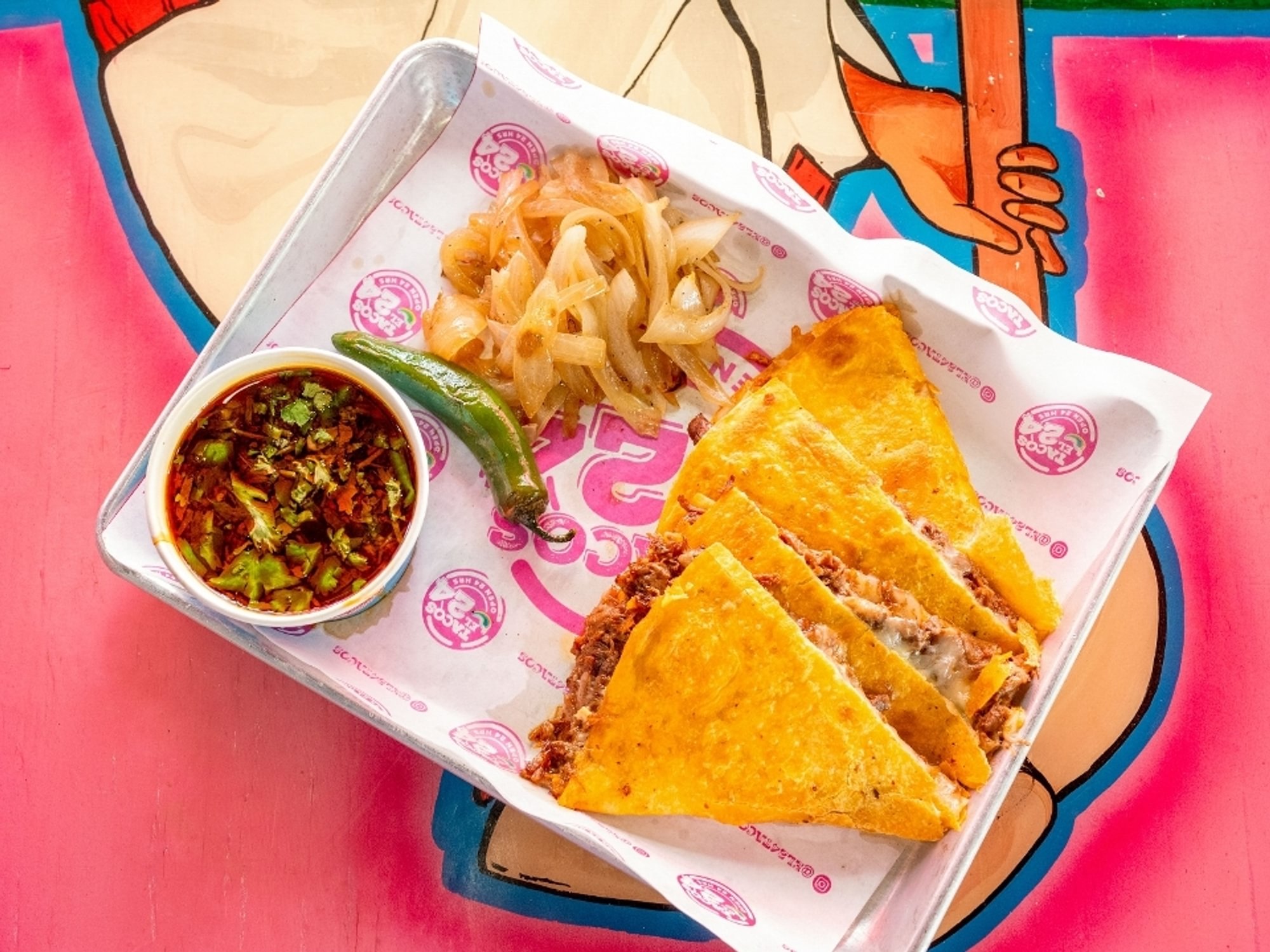 Quesa-Birria Quesadilla