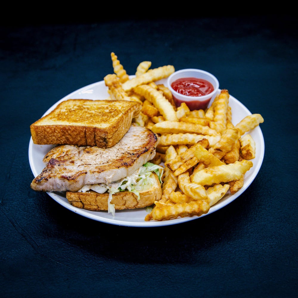 Pork Chop Sandwich