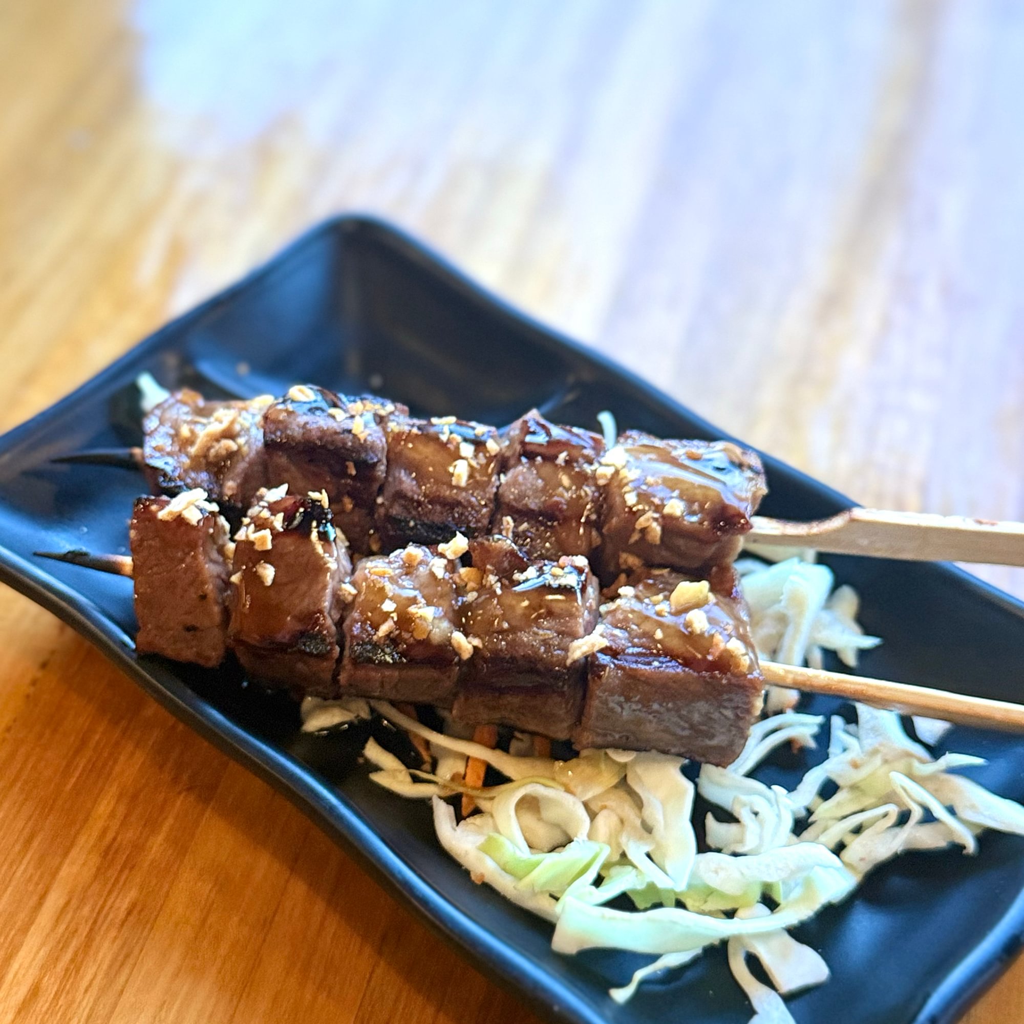 Steak skewers