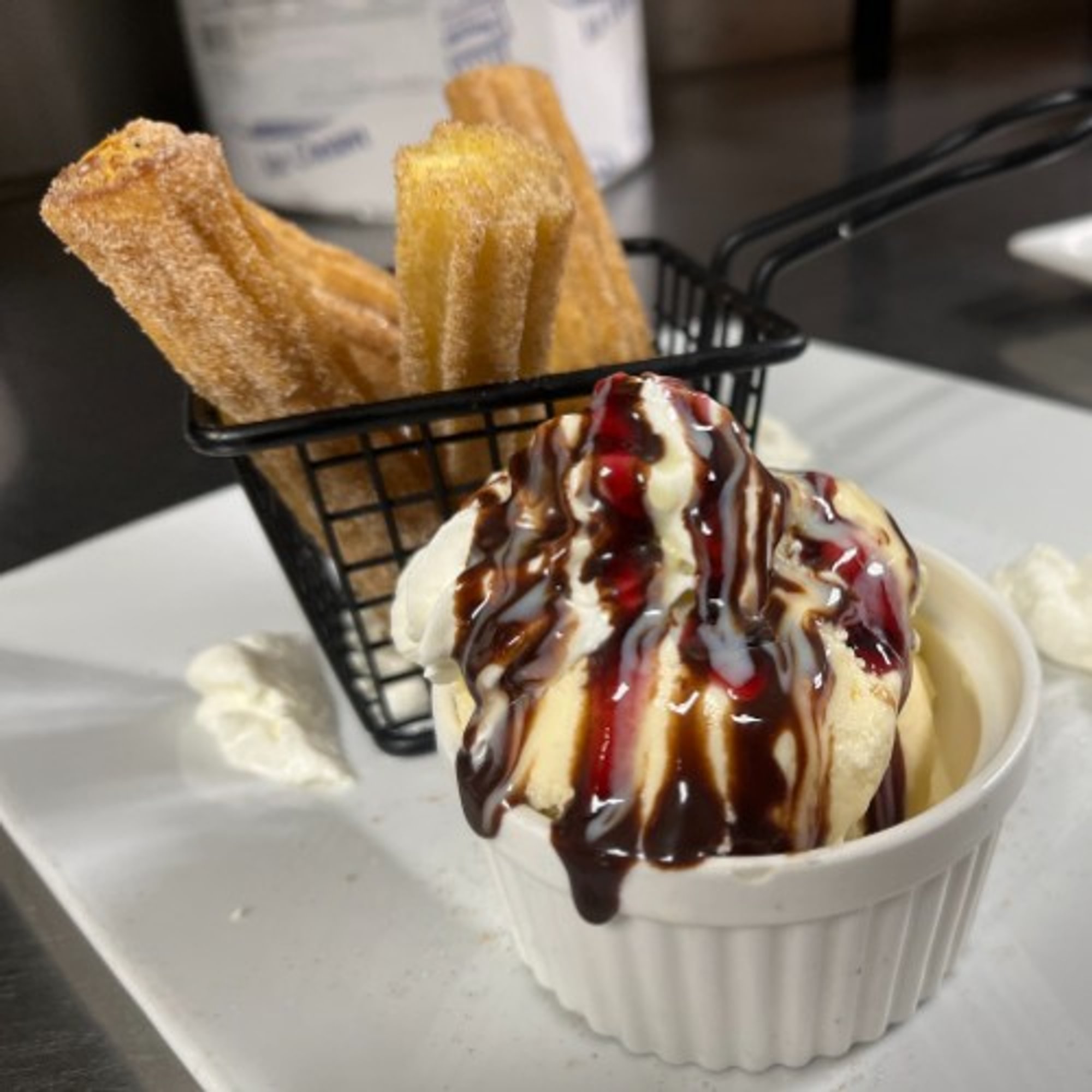 Churros & Ice Cream