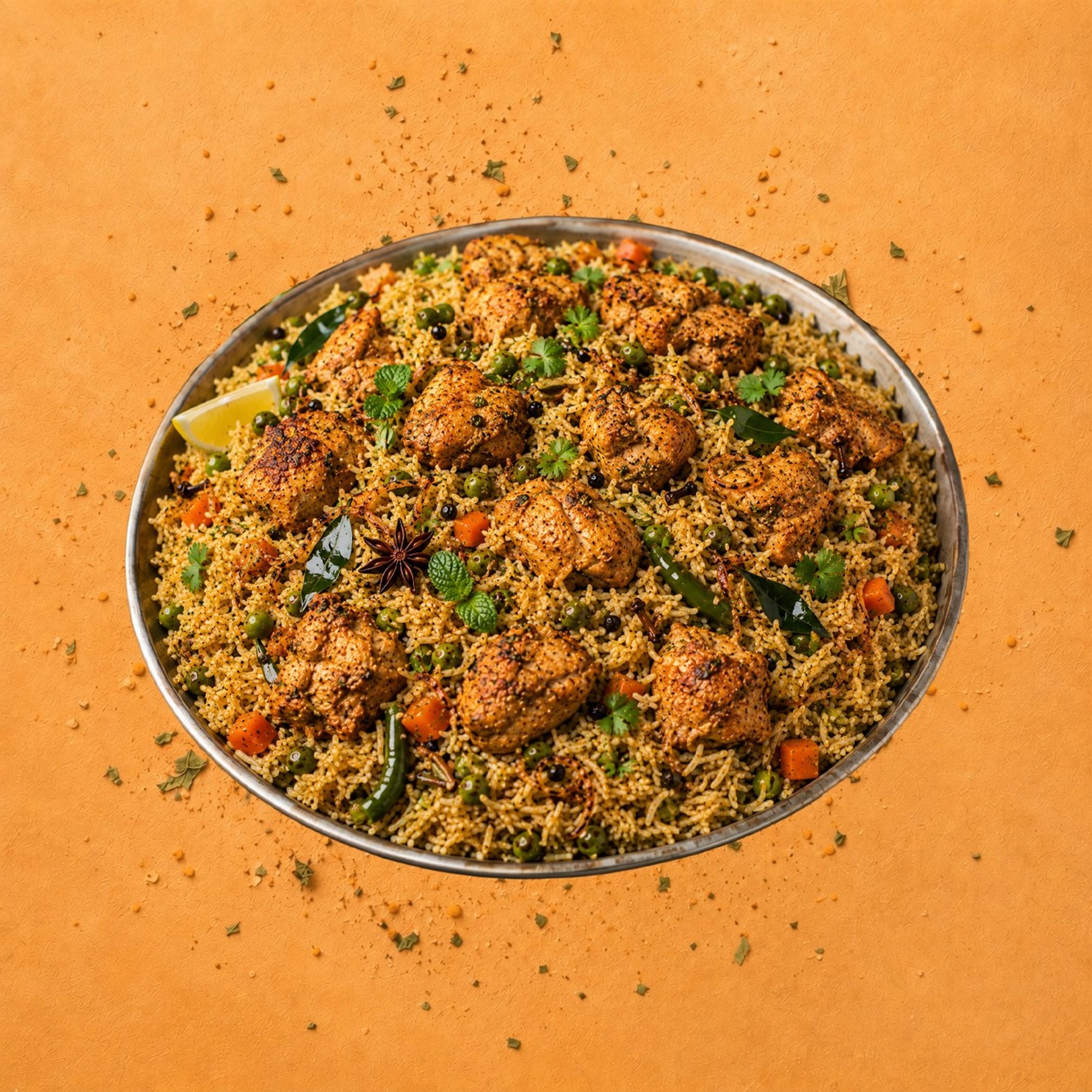 Vijayawada Boneless Chicken Pulao