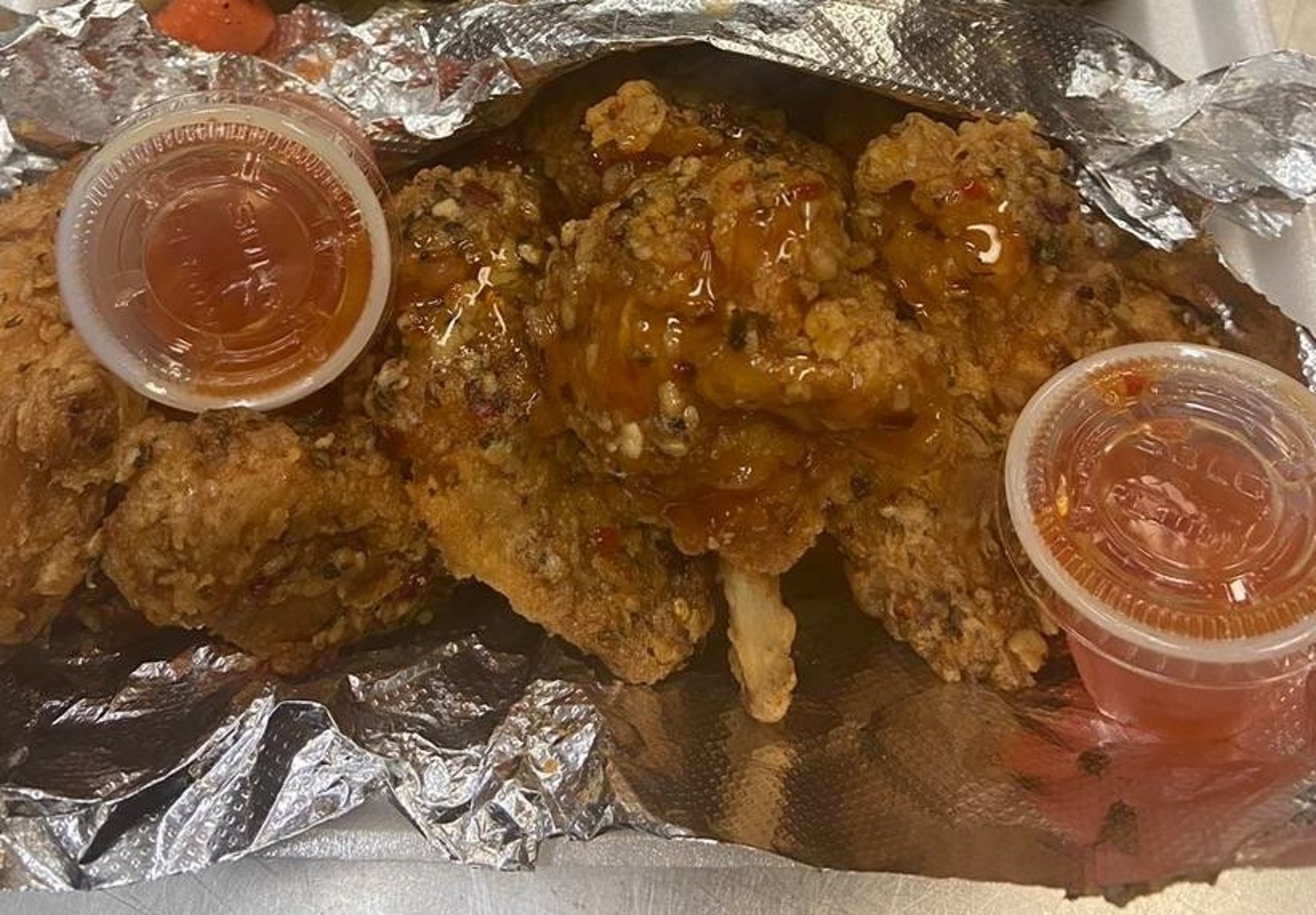 Cajun Blacked Wings