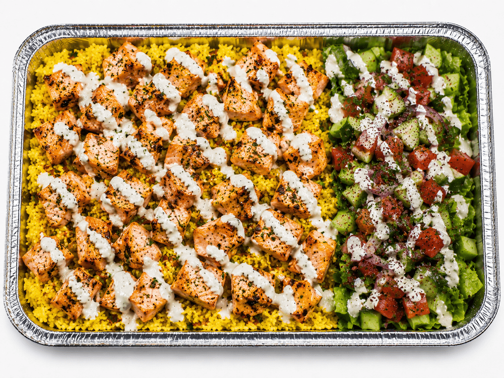 Salmon Over Rice