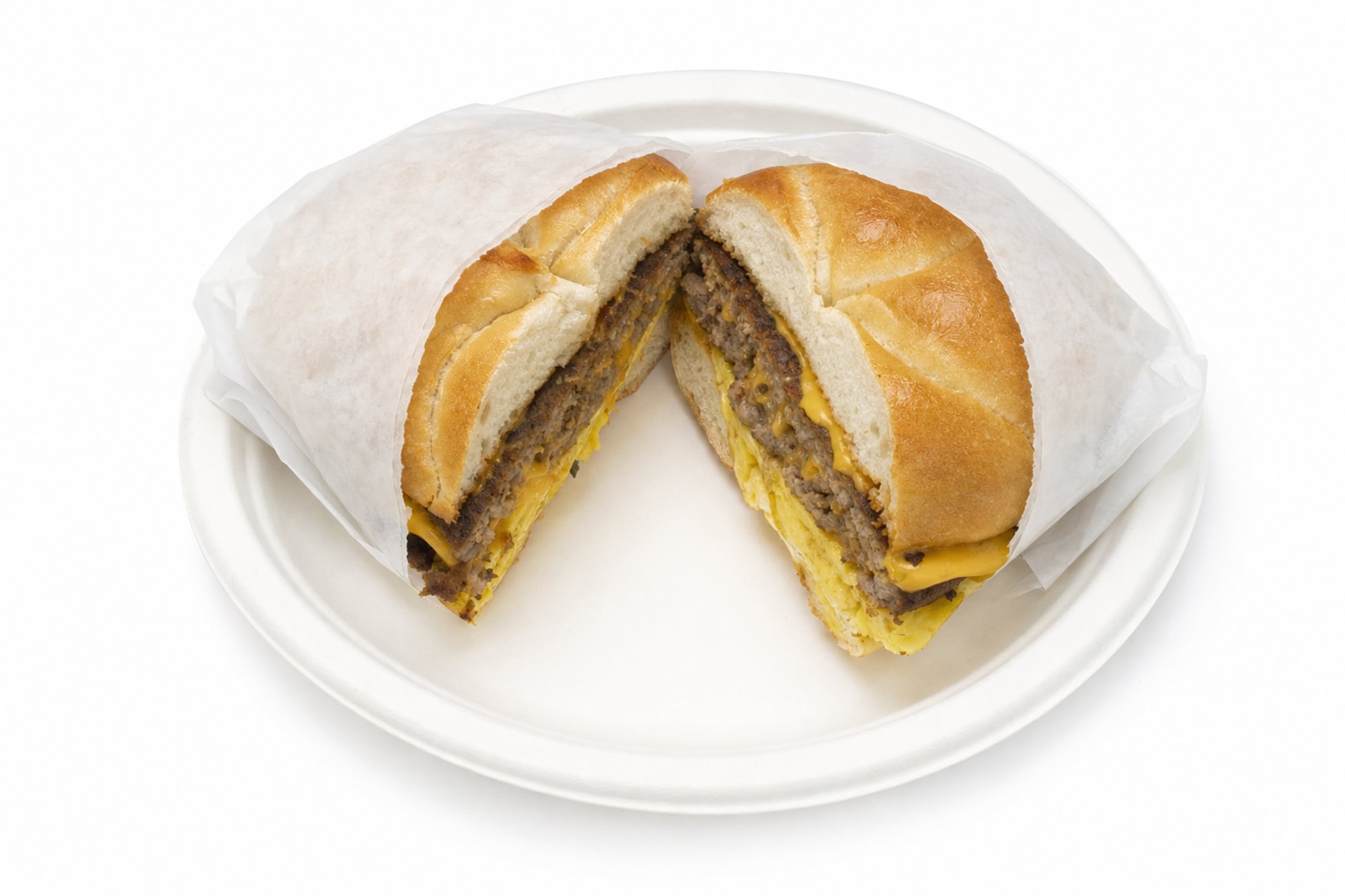 Beef Sausage Sandwich