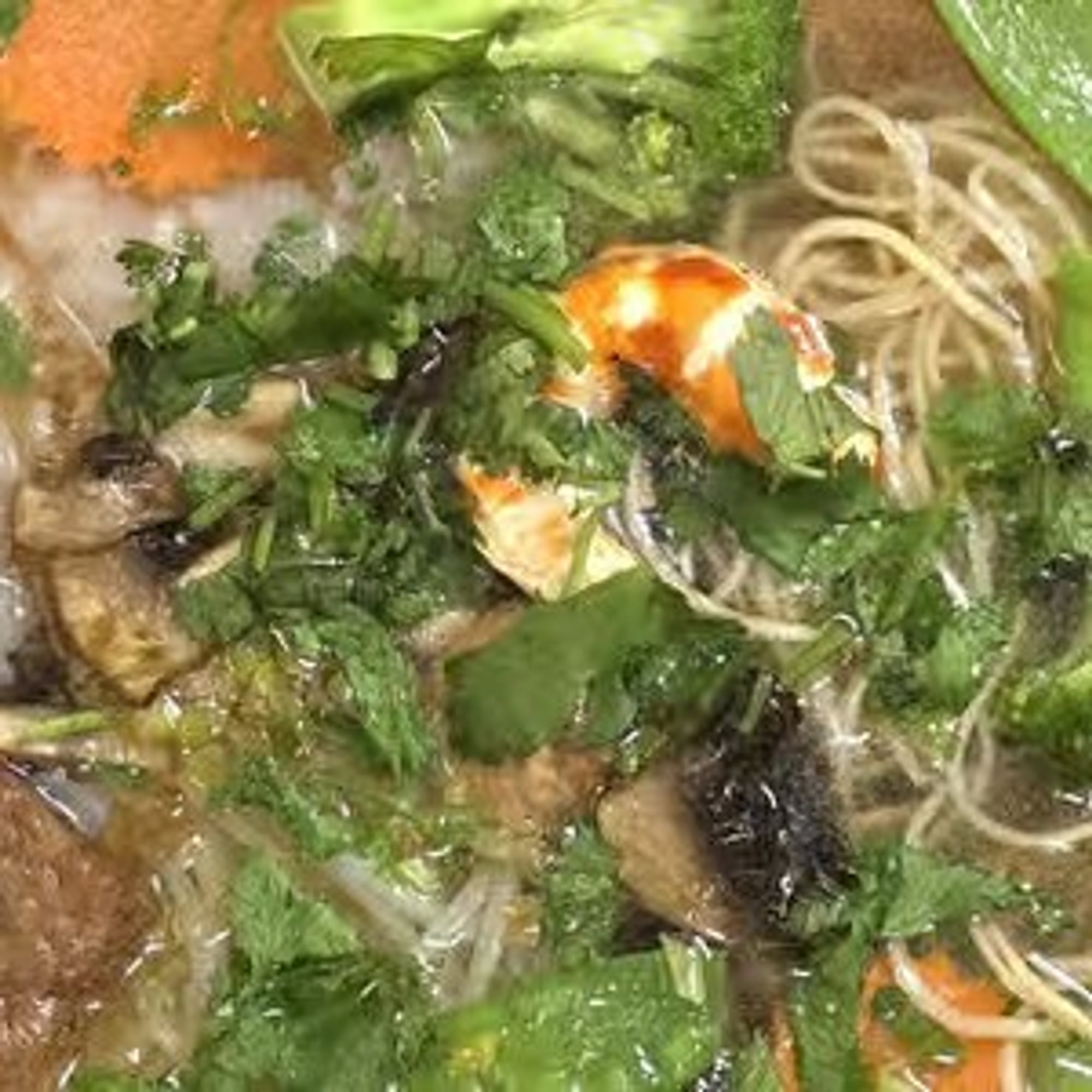 Clear/Yellow Noodle Soup