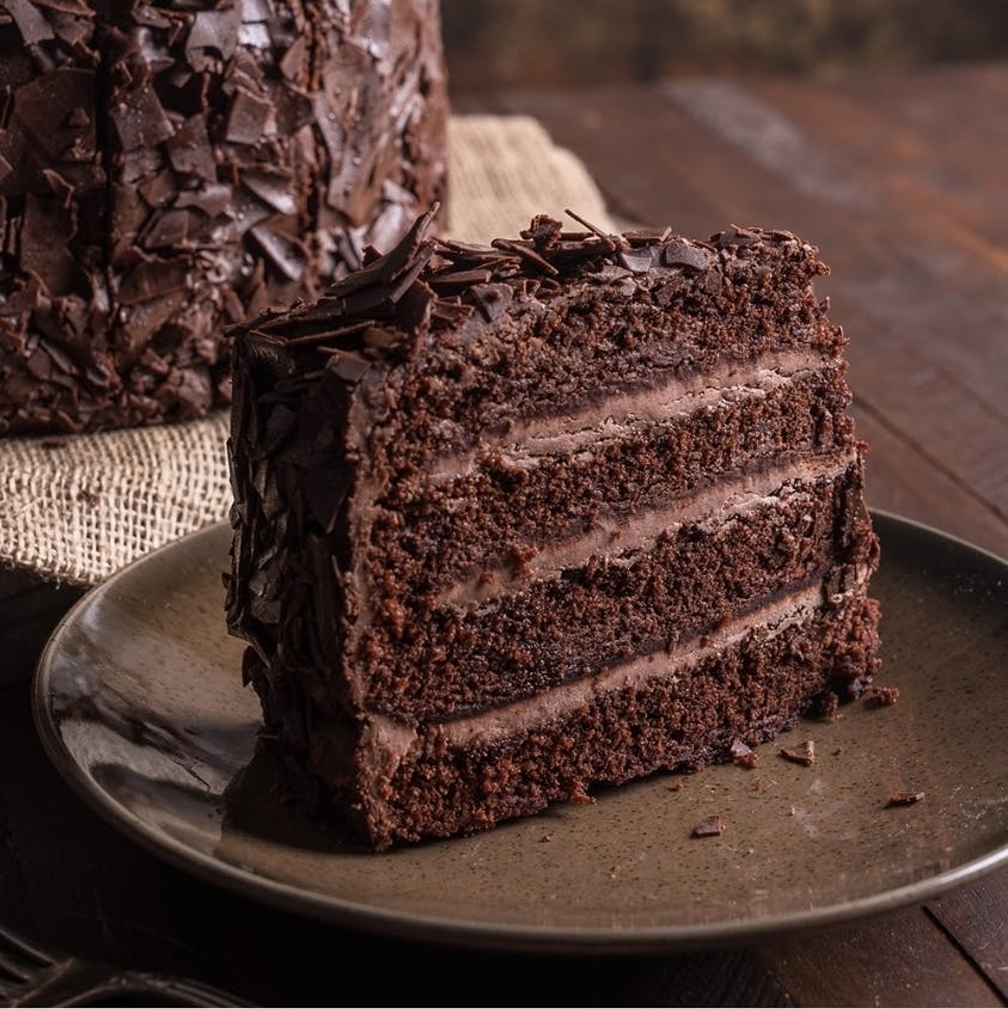 Outrageously Chocolate Cake
