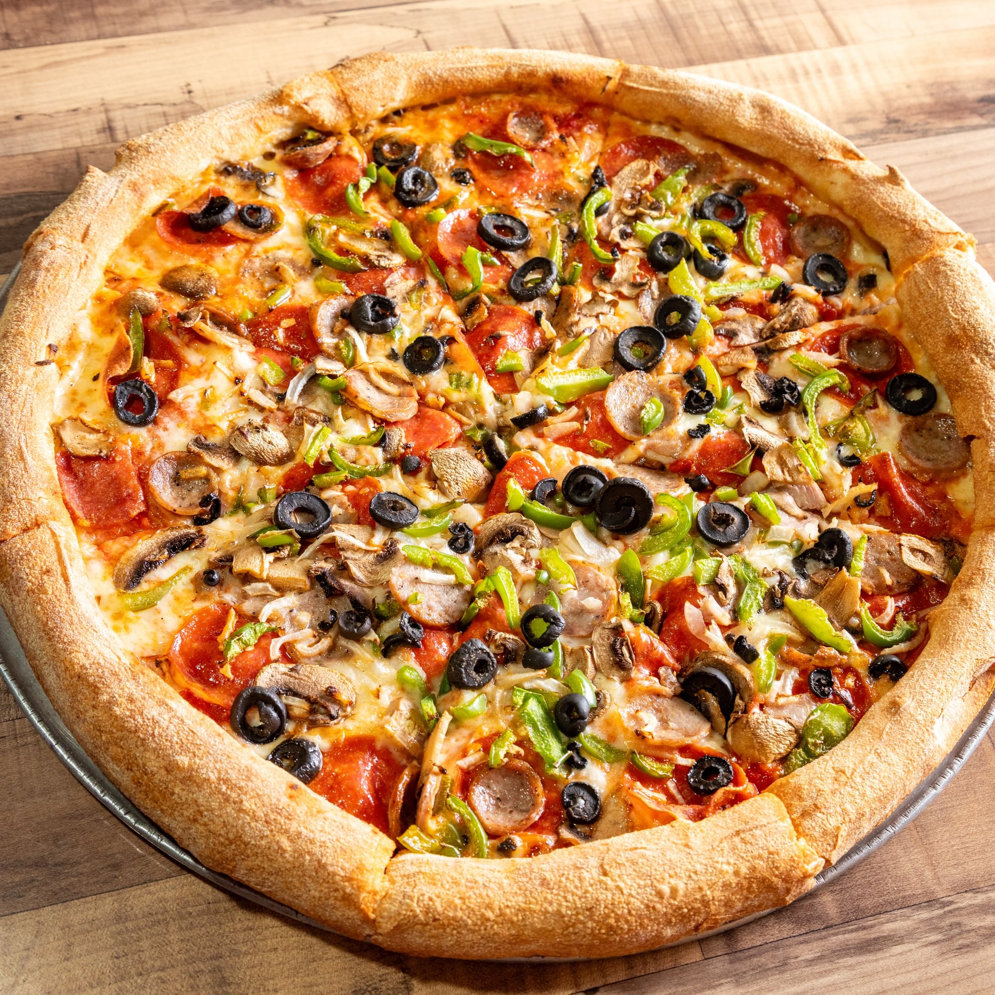 Davie's Best Deluxe Pizza