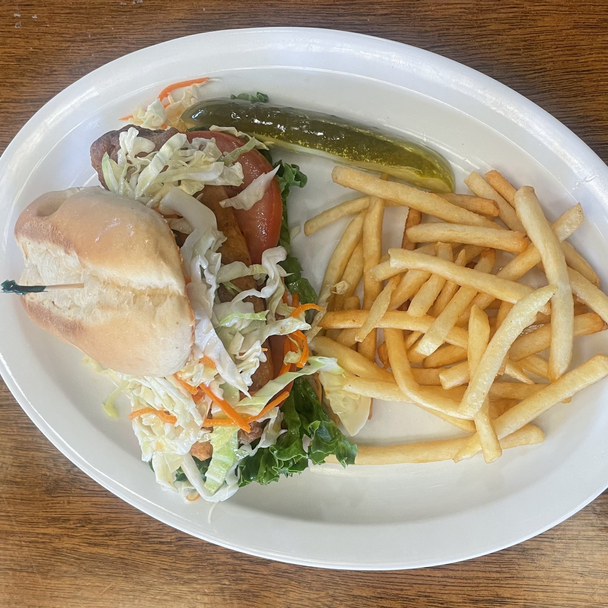 Calamari Steak Sandwich