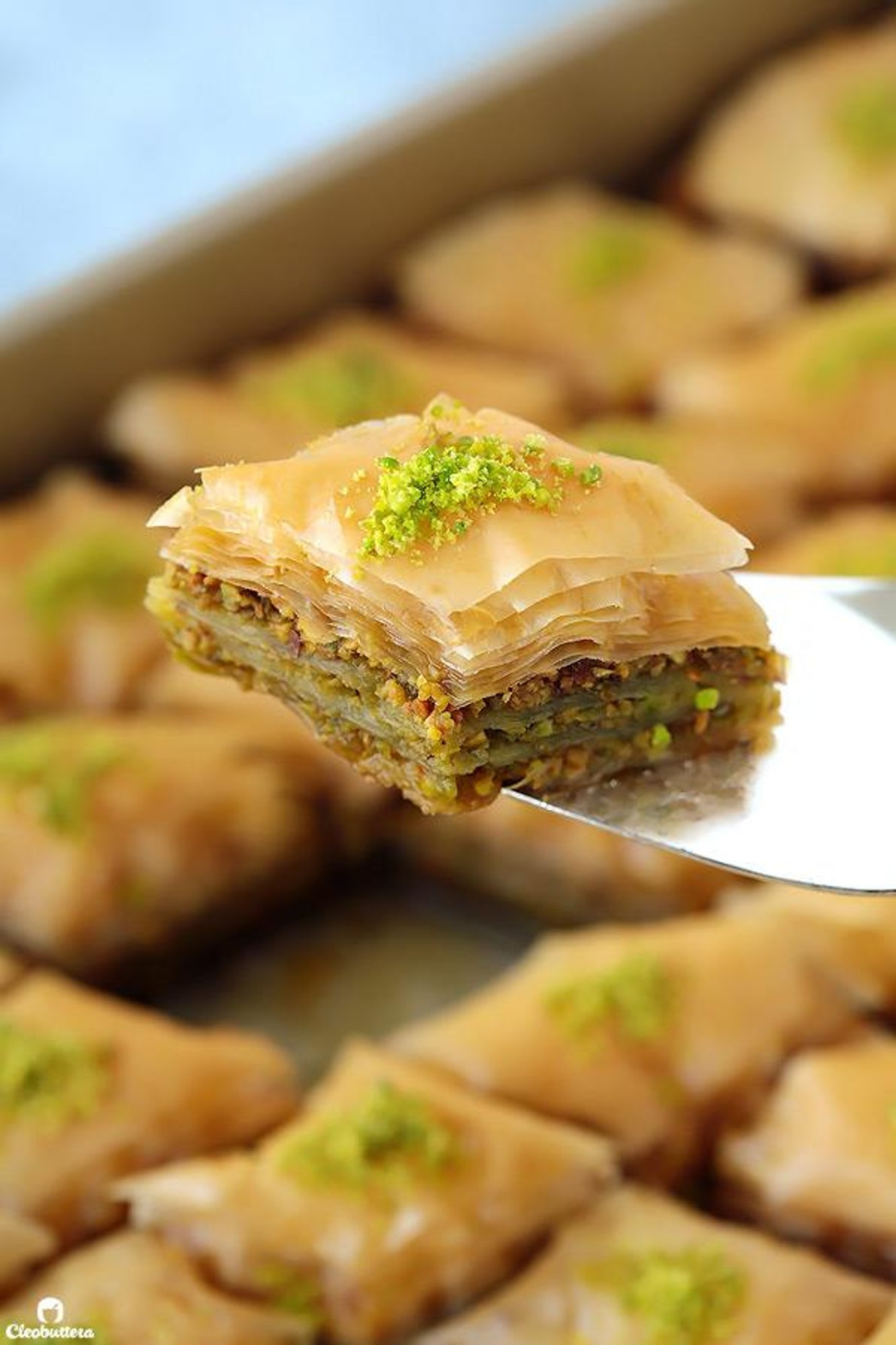 Mini Pistachio Baklava