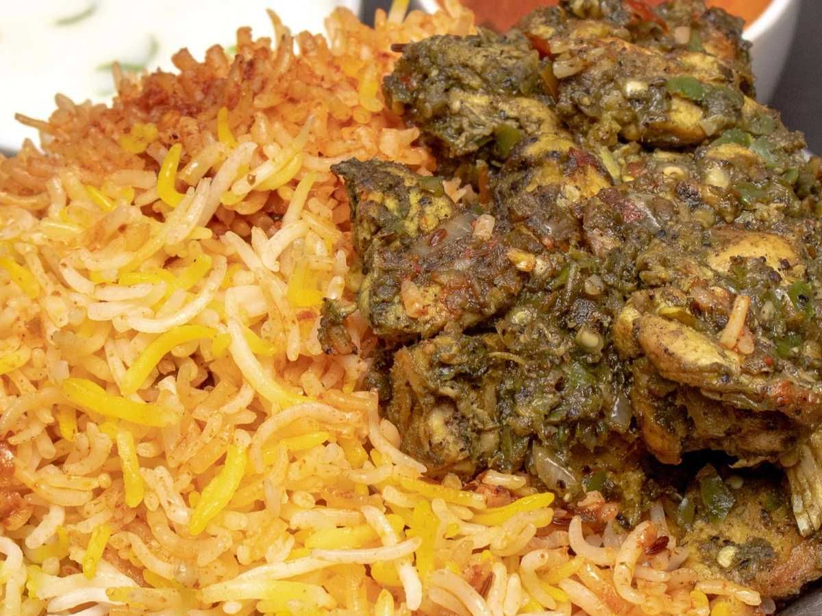 Gongura Chicken Biryani