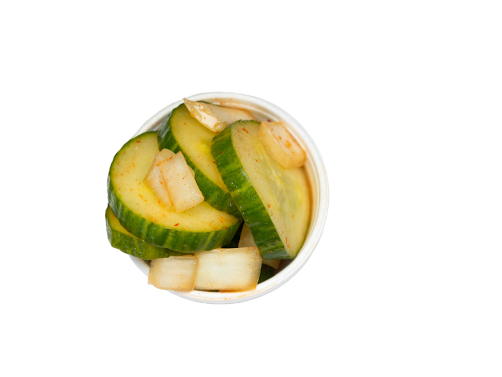 Kimchee Cucumber Salad