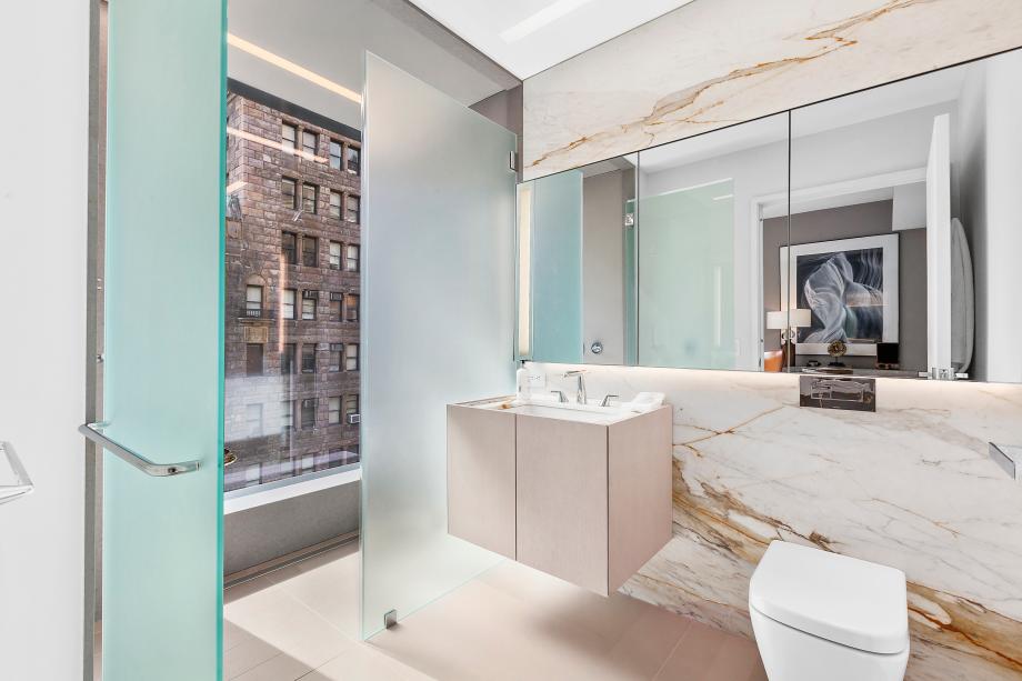 Secondary bathroom