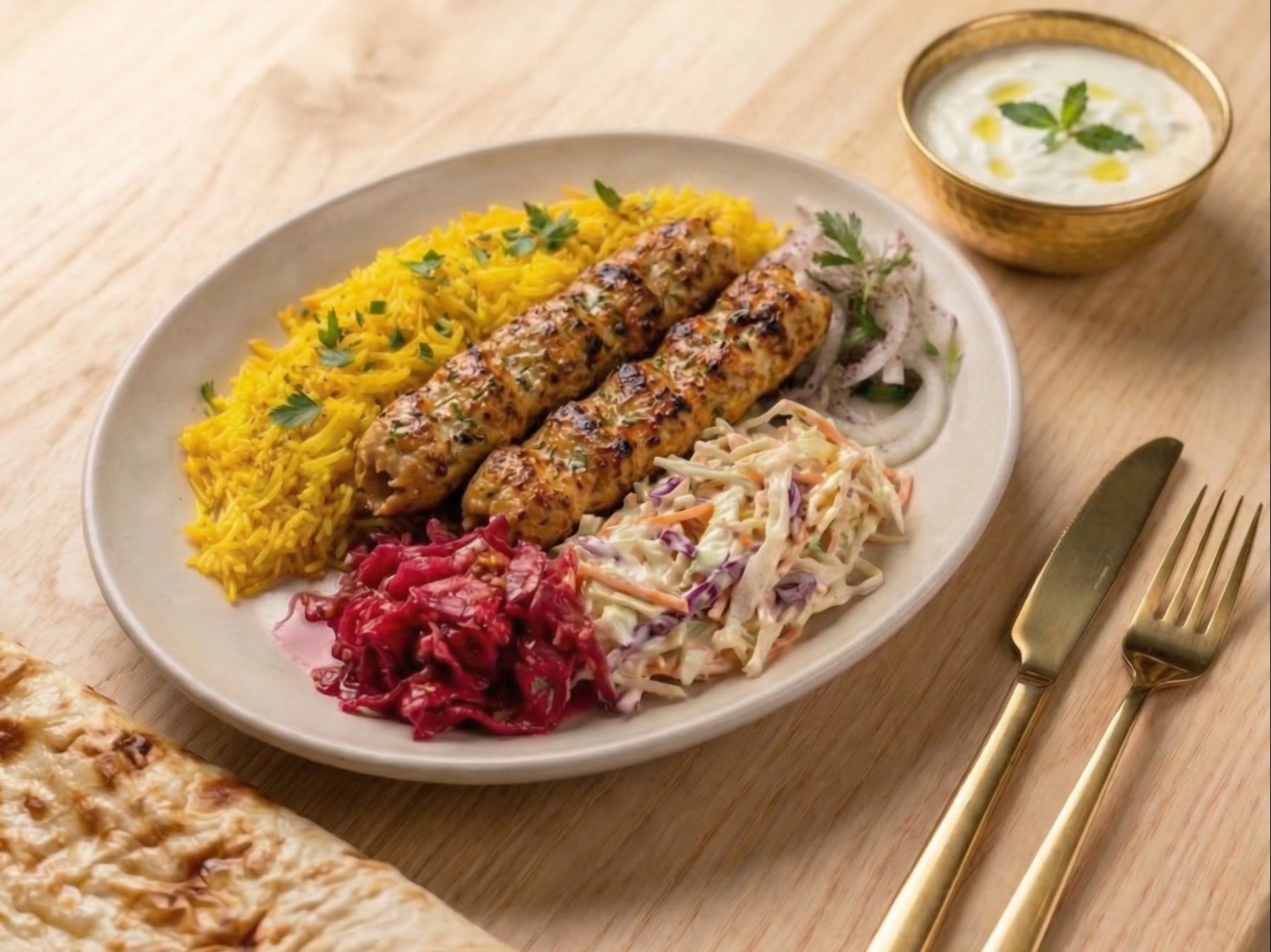 Chicken Lula (Koobideh) Kebab