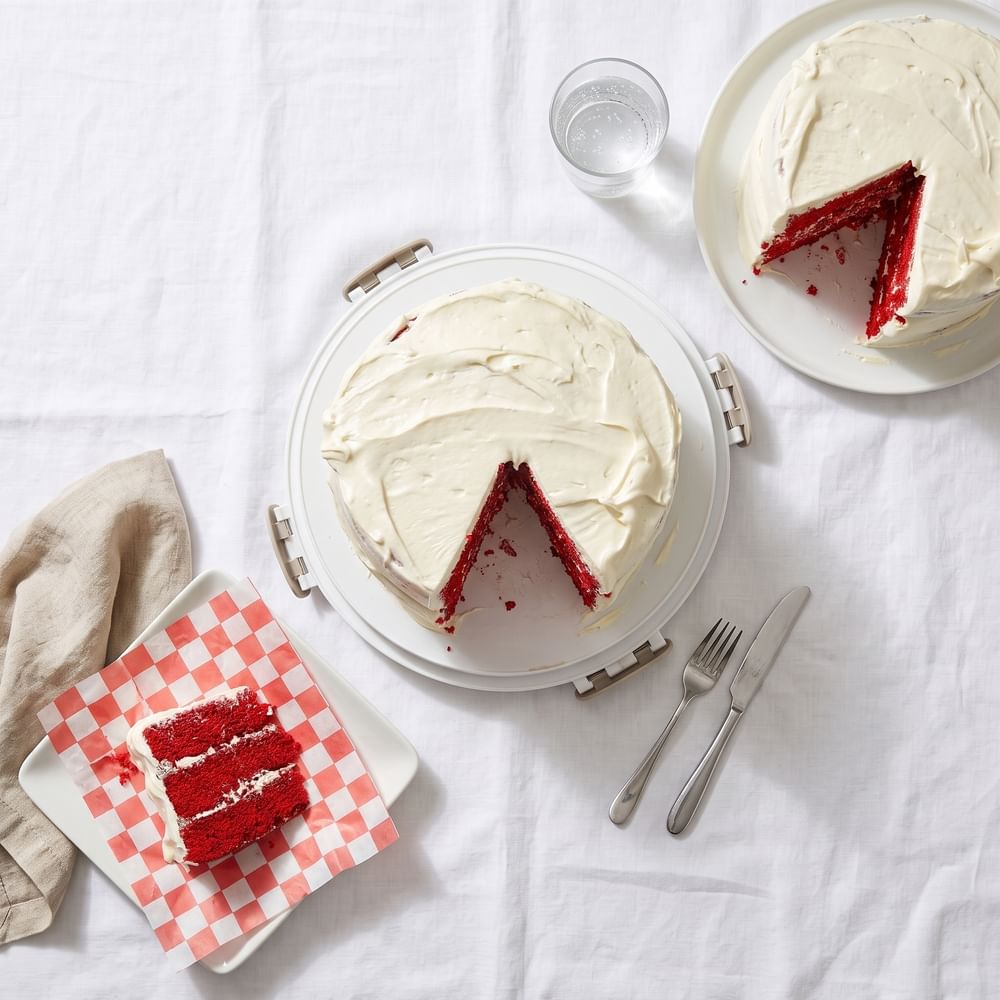 Red Velvet Cake Slice
