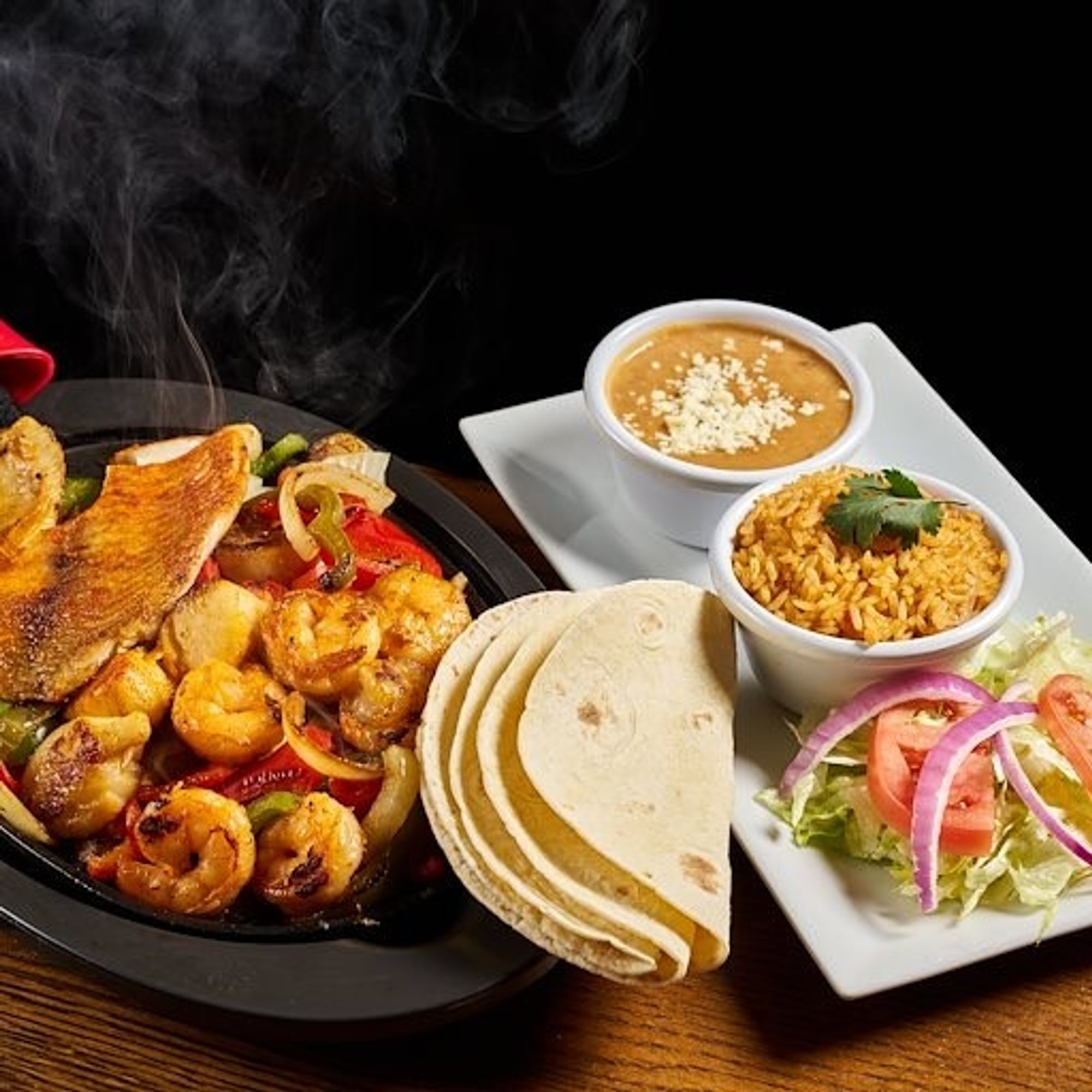 Fajitas De Mariscos