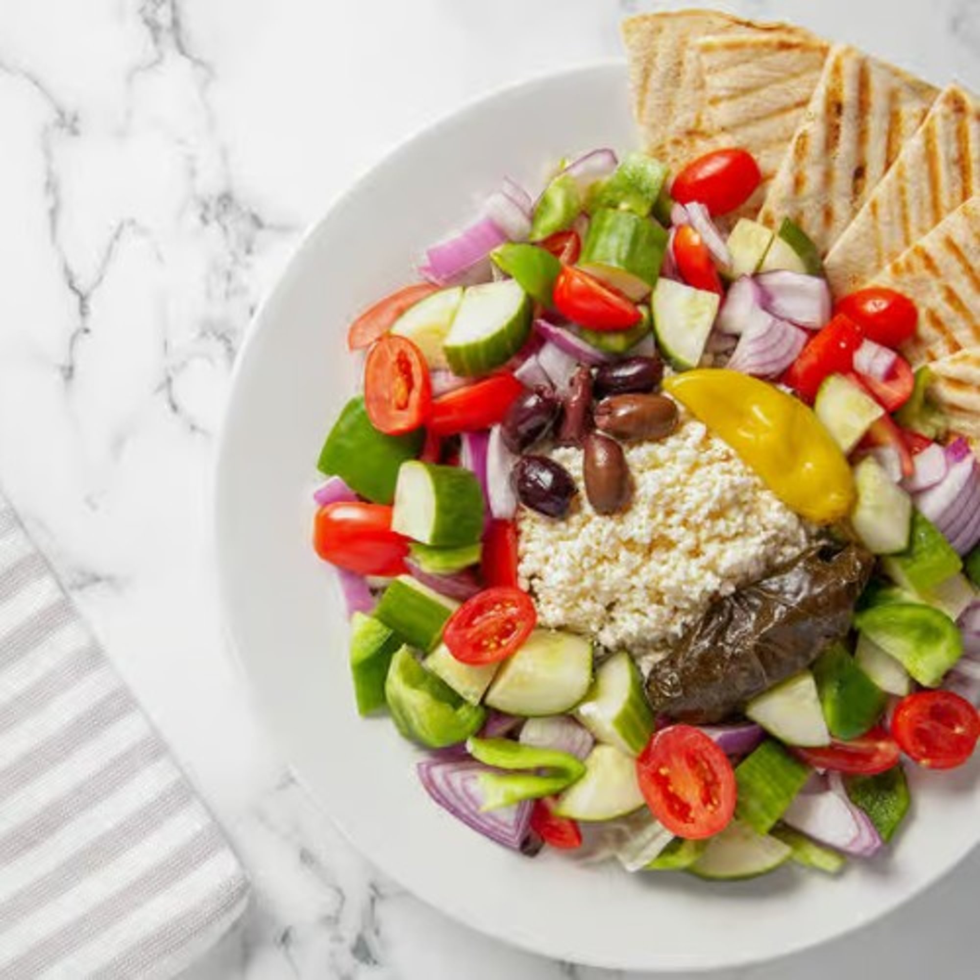 Almost Famous Greek Salad