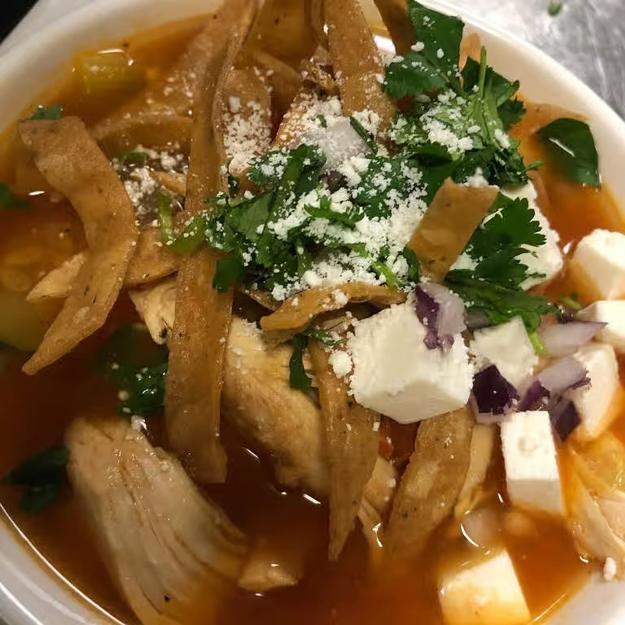 Chipotle Chicken Soup