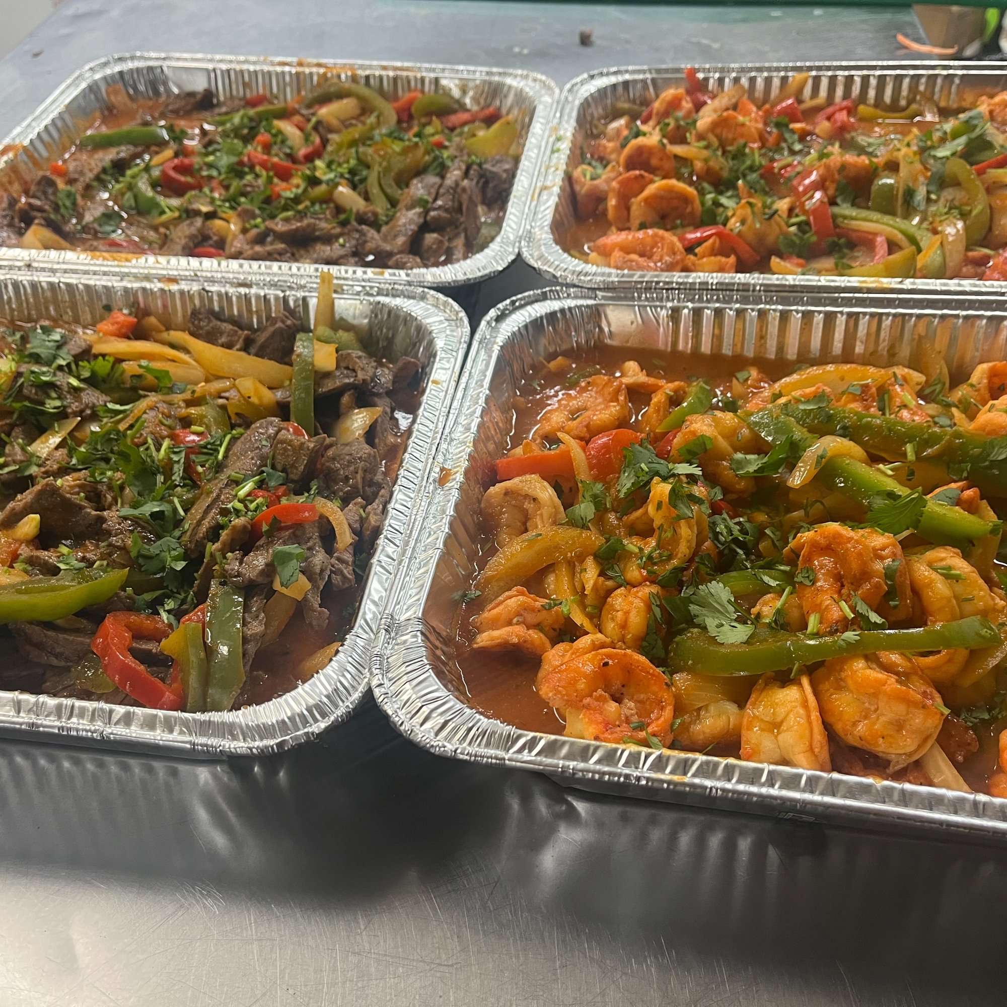 Shrimp Fajitas
