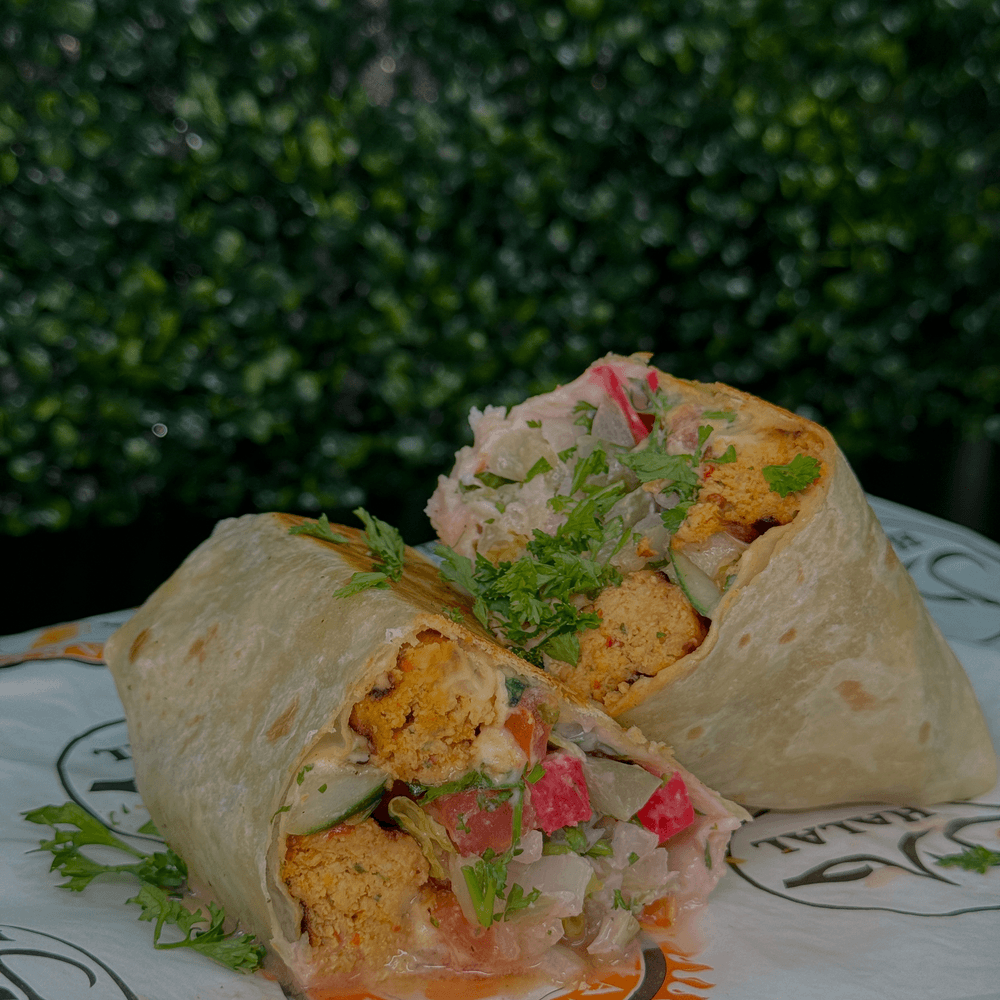 Chicken Kefta Kebab Wrap