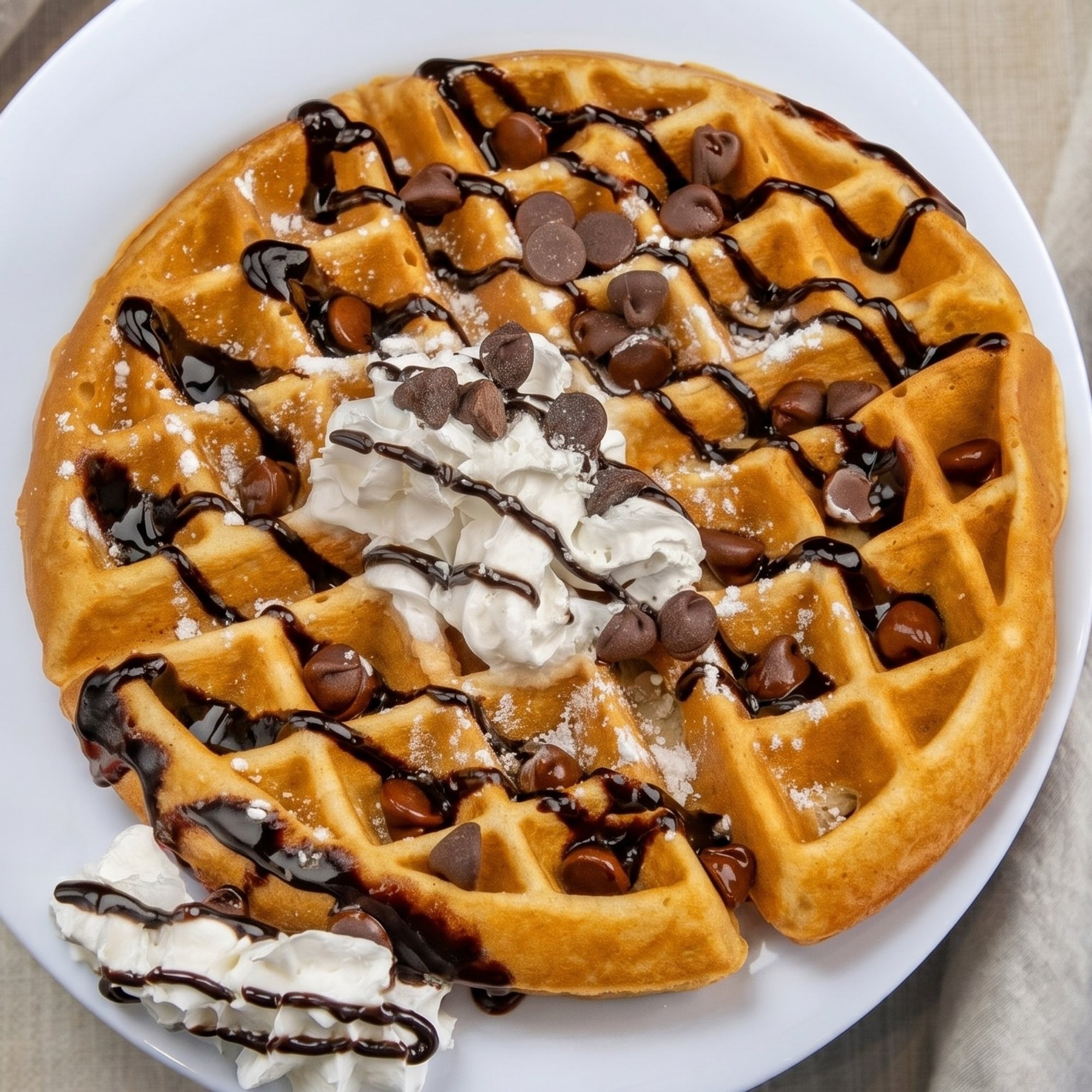 Chocoholic Waffle