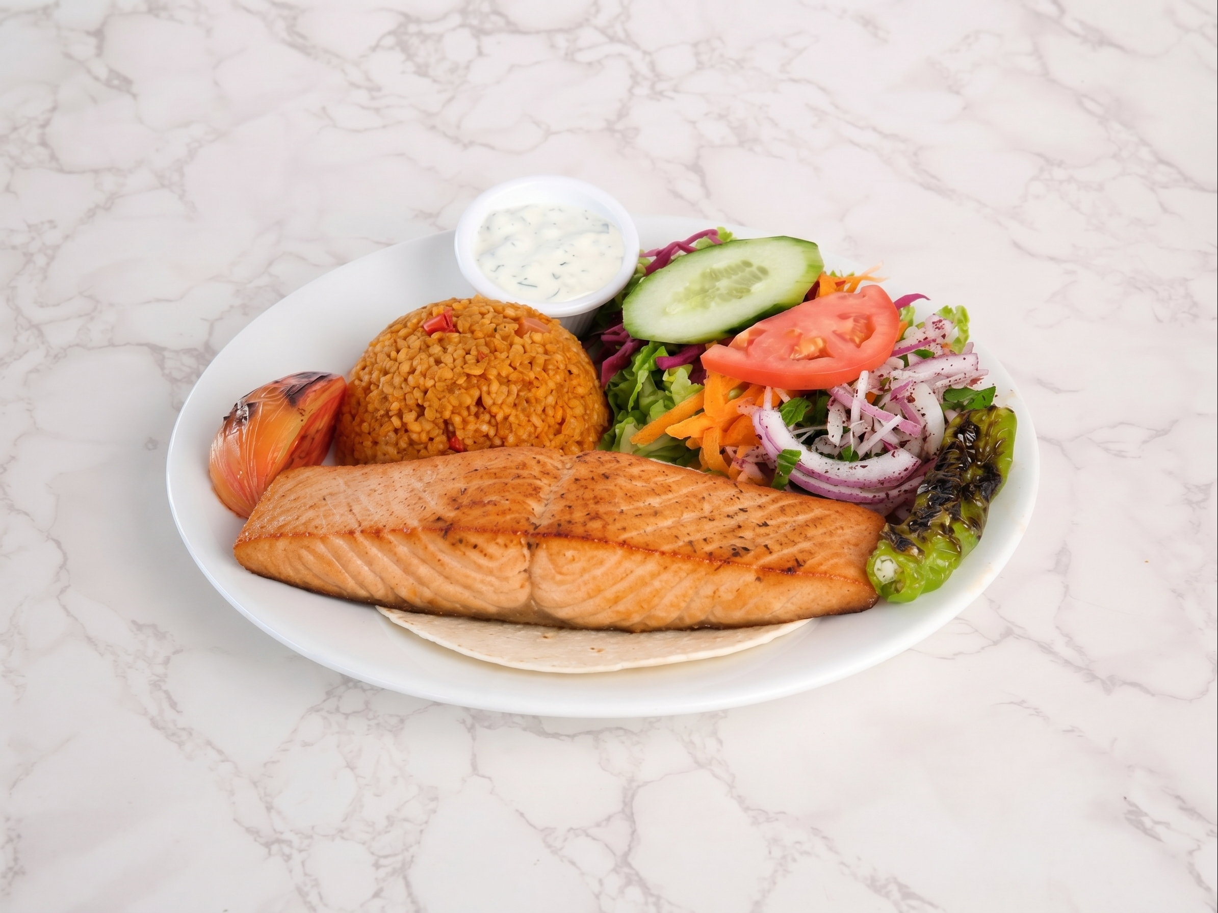 Filet of Salmon Entree
