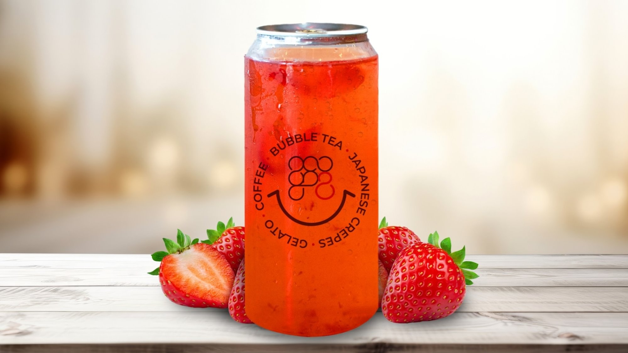 Strawberry Sparkling Juice