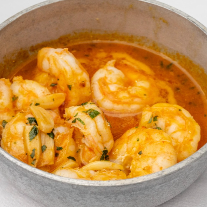 Shrimp in Garlic Sauce