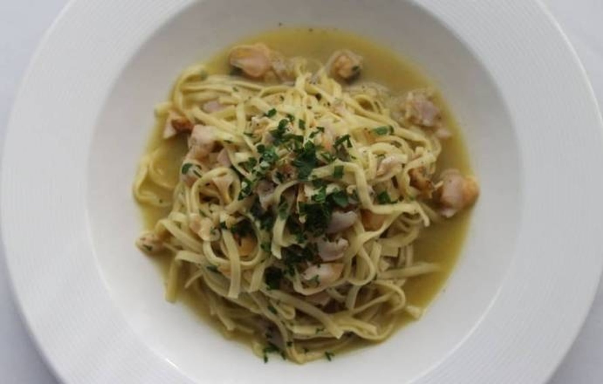 Fettuccine With Clams