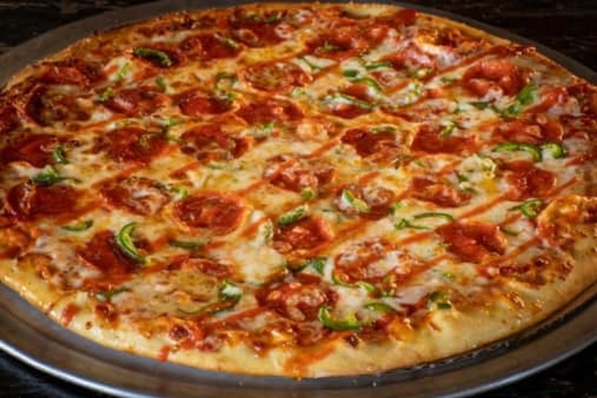 Hot & Sticky Pizza
