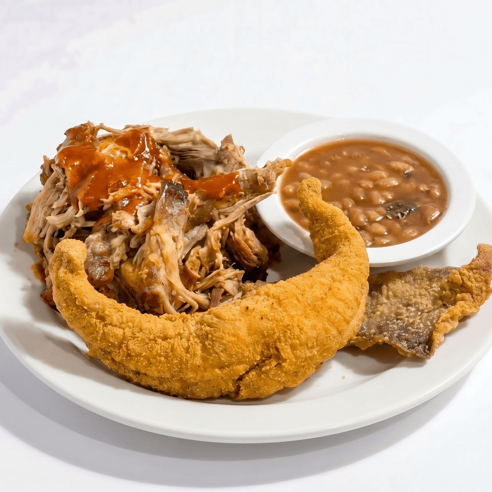 Fish & Pulled Pork Combo