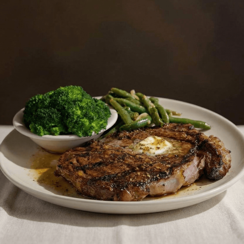 Broiled Rib Eye (16 oz)
