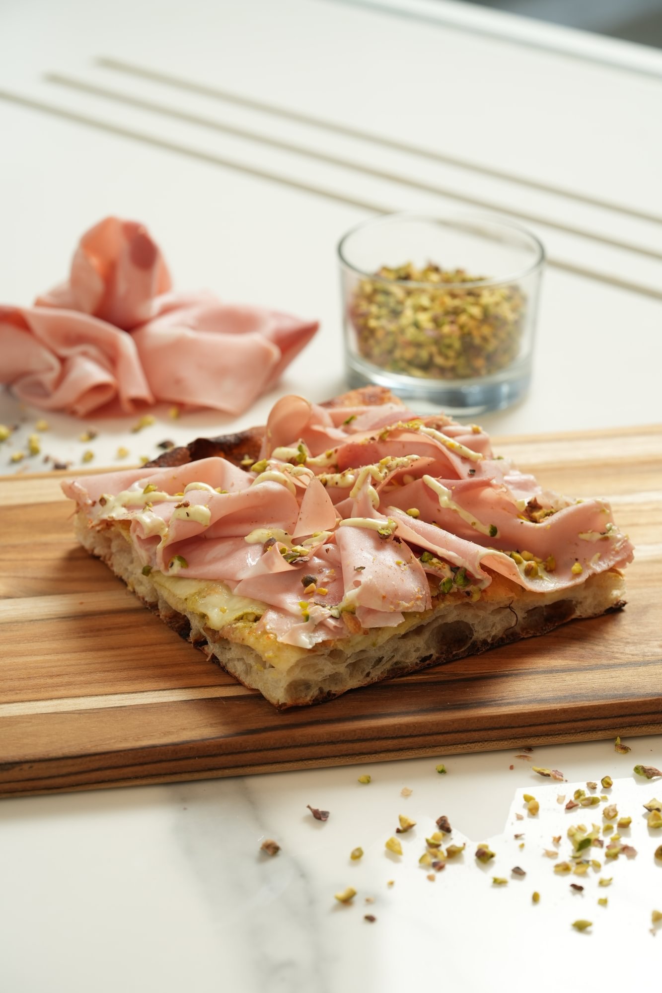 Mortadella Pizza