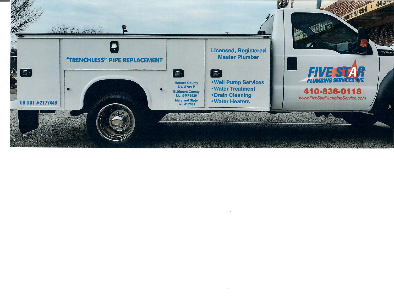 Five Star Plumbing Services Inc Photo