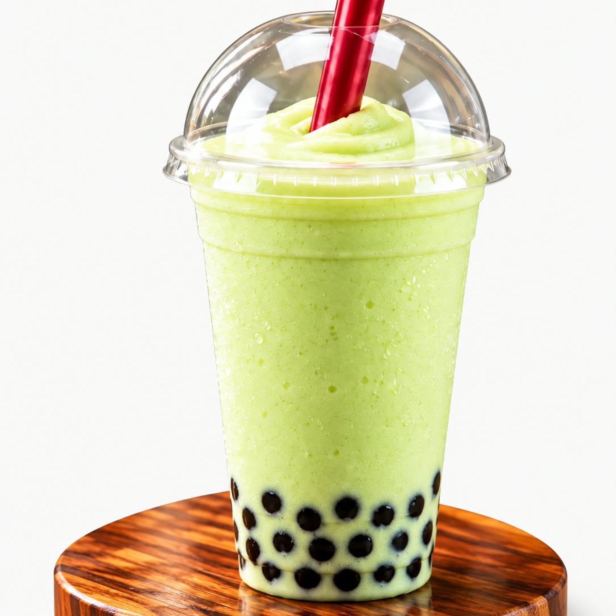 Green Apple Boba Tea
