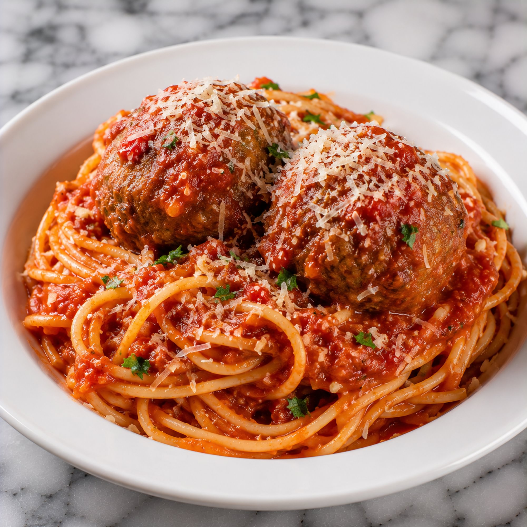 Spaghetti & Meatballs