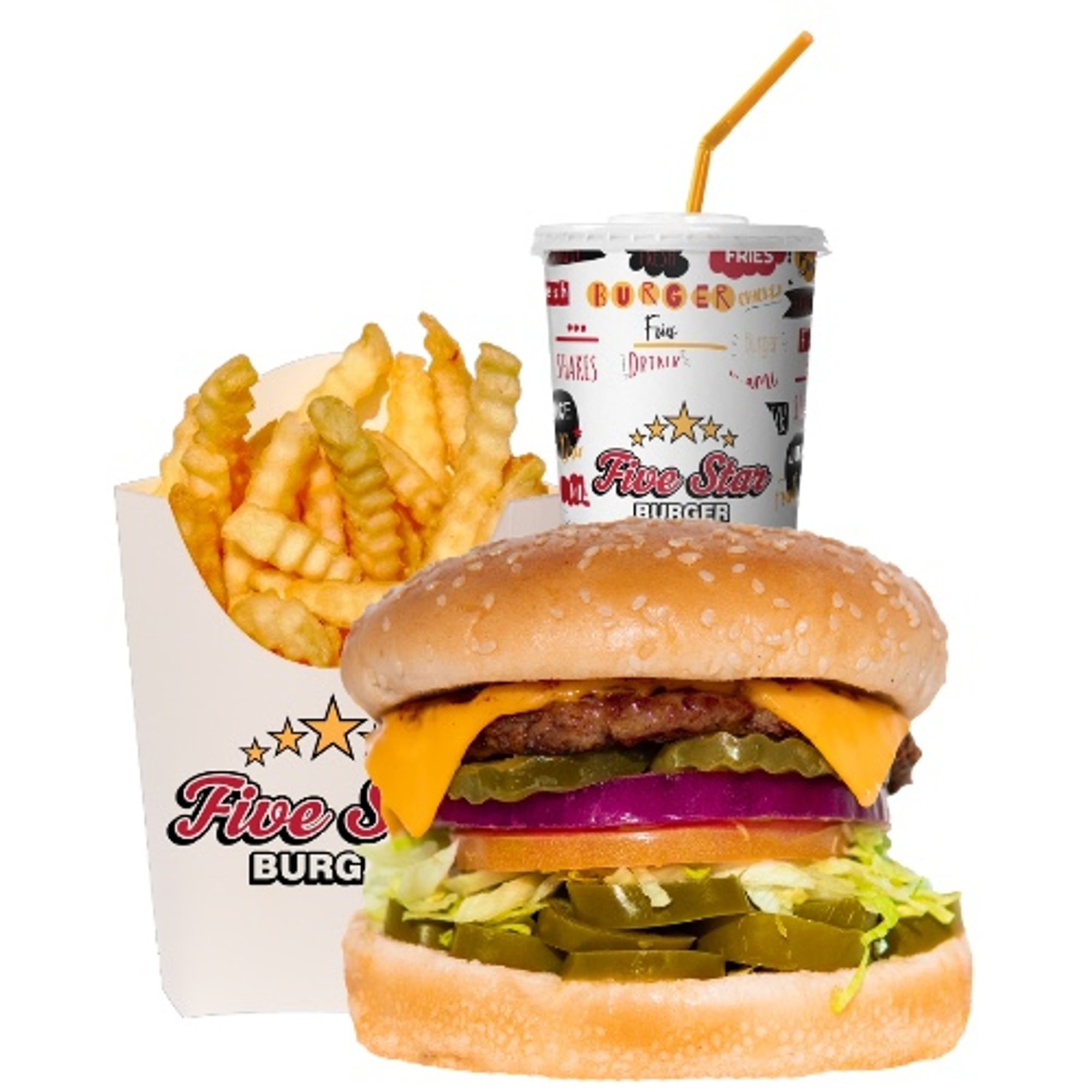 Jalapeño Burger Combo