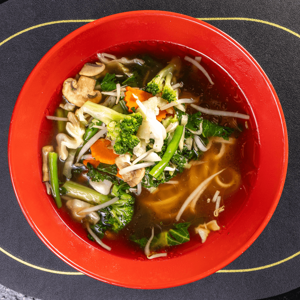 Veggies Noodle Soup