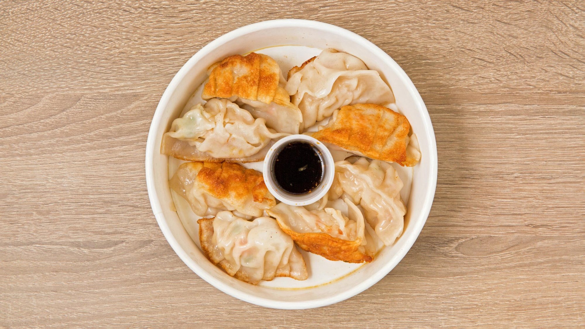 House Shrimp Pork Mushrooms Dumpling 三鲜饺子