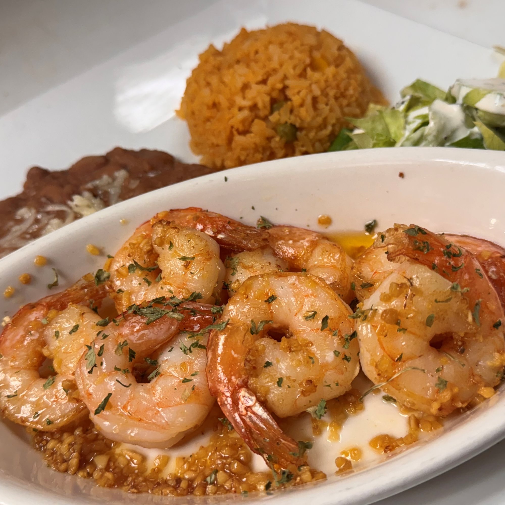 Camarones al Mojo de Ajo